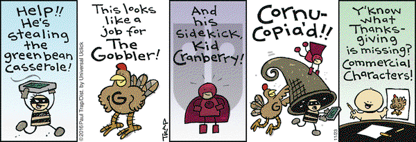 Thatababy on Wednesday November 23, 2016 Comic Strip
