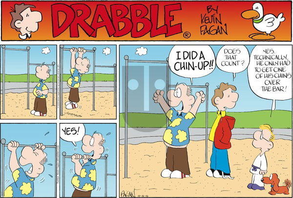 Drabble on Sunday October 16, 2016 Comic Strip