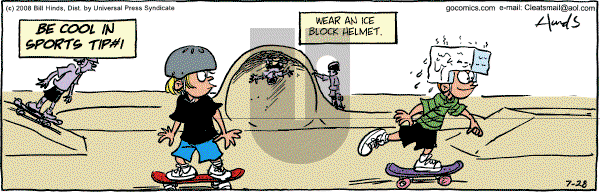 Cleats - Monday July 28, 2008 Comic Strip