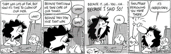 Baby Blues on Saturday September 28, 1996 Comic Strip