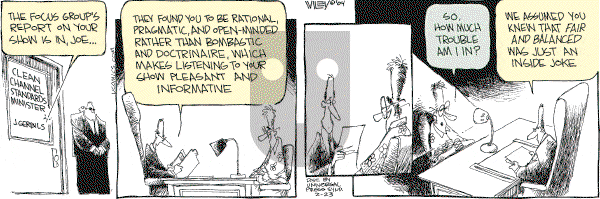 Non Sequitur on Monday February 23, 2004 Comic Strip