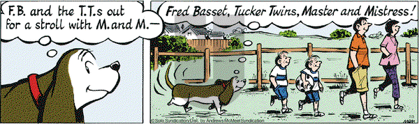 Fred Basset on Wednesday July 3, 2019 Comic Strip