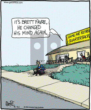 In the Bleachers - Monday September 21, 2009 Comic Strip