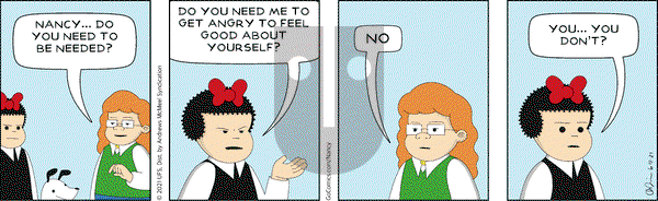 Nancy on Thursday June 10, 2021 Comic Strip