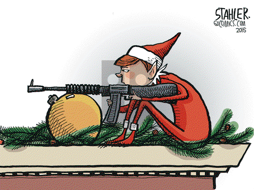Jeff Stahler on Tuesday December 8, 2015 Comic Strip