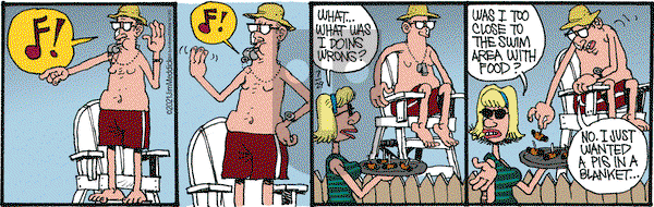 Monty on Thursday July 29, 2021 Comic Strip
