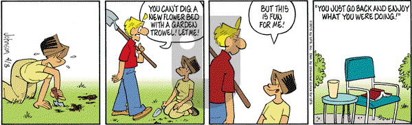 Arlo and Janis on Friday April 3, 2015 Comic Strip