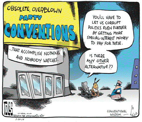 Tom Toles on Thursday March 20, 2014 Comic Strip