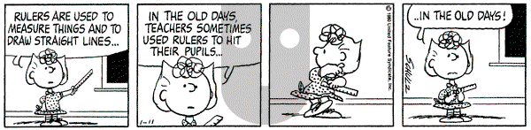 Peanuts on Friday January 11, 1980 Comic Strip