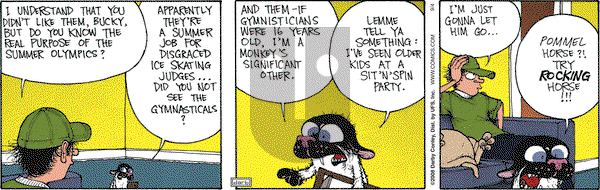 Get Fuzzy on Thursday September 4, 2008 Comic Strip
