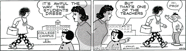 Nancy on Friday February 26, 1971 Comic Strip