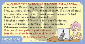 Aunty Acid on Wednesday August 16, 2017 Comic Strip