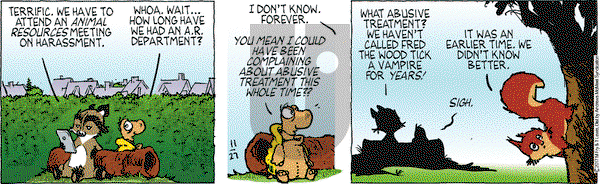 Over the Hedge on Monday November 27, 2017 Comic Strip