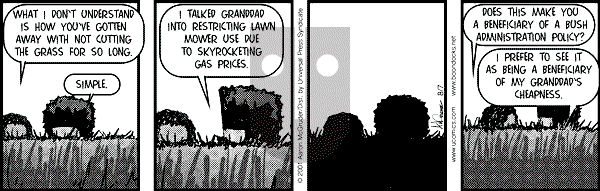 The Boondocks on Tuesday March 10, 2009 Comic Strip