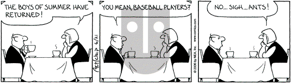 The Born Loser on Wednesday June 21, 2006 Comic Strip
