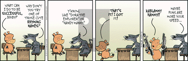 Ink Pen - Monday April 23, 2012 Comic Strip