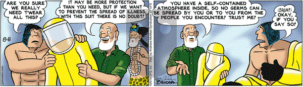 Alley Oop on Wednesday August 8, 2018 Comic Strip