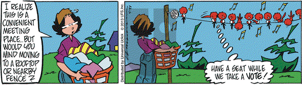 Rose is Rose on Thursday April 11, 2013 Comic Strip
