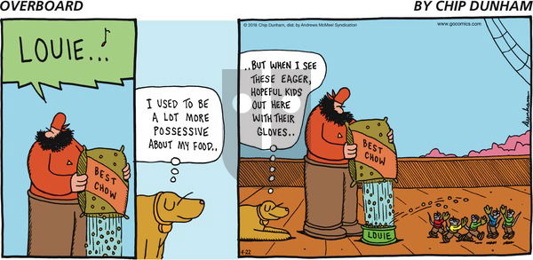 Overboard on Sunday April 22, 2018 Comic Strip