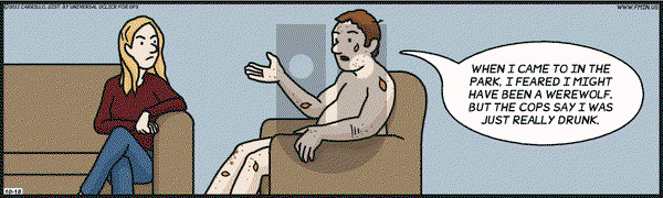 F Minus on Tuesday October 18, 2011 Comic Strip