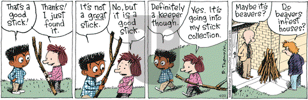 Cul de Sac on Tuesday April 23, 2013 Comic Strip