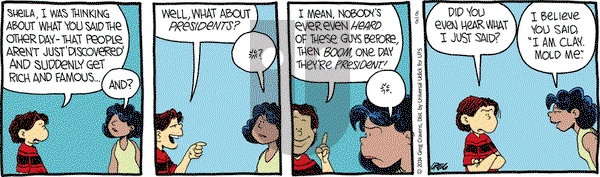 The Buckets on Friday August 8, 2014 Comic Strip