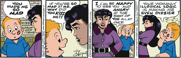 Nancy on Wednesday December 5, 2012 Comic Strip