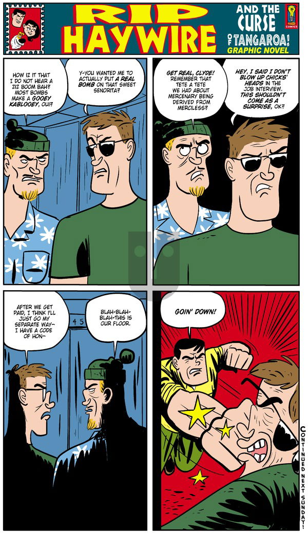 Rip Haywire on Sunday November 17, 2013 Comic Strip
