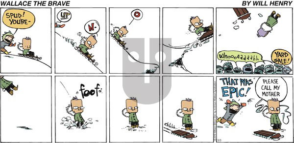 Wallace the Brave on Sunday March 3, 2019 Comic Strip