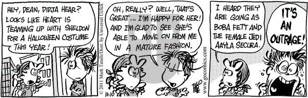 Heart of the City on Monday October 10, 2011 Comic Strip