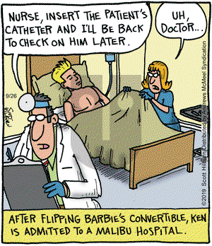 The Argyle Sweater on Thursday September 26, 2019 Comic Strip