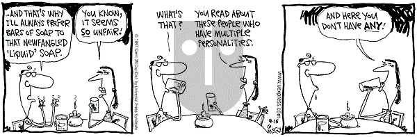 The Duplex on Saturday October 4, 1997 Comic Strip