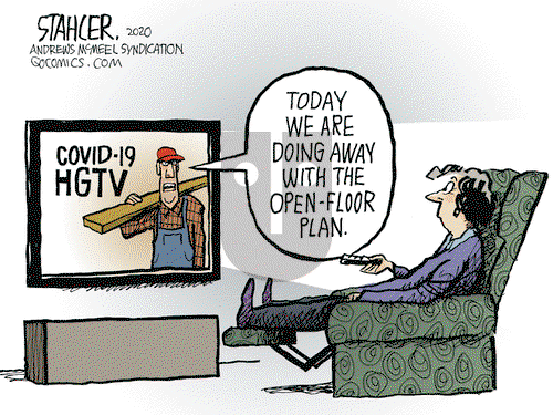 Jeff Stahler on Wednesday March 25, 2020 Comic Strip