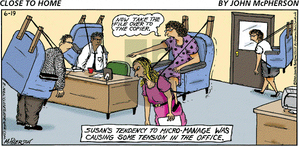 Close to Home on Sunday June 19, 2005 Comic Strip