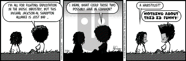 The Boondocks on Wednesday May 7, 2025 Comic Strip
