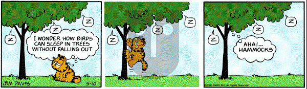 Garfield on Tuesday May 10, 1983 Comic Strip