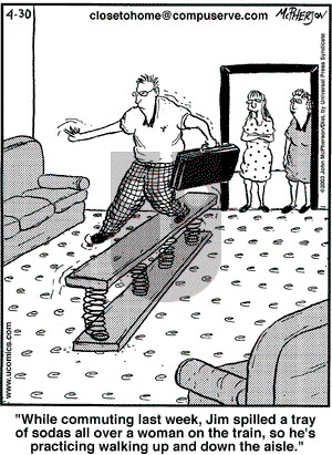 Close to Home on Wednesday April 30, 2003 Comic Strip