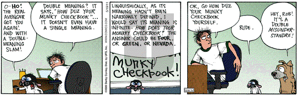 Get Fuzzy on Thursday May 19, 2011 Comic Strip