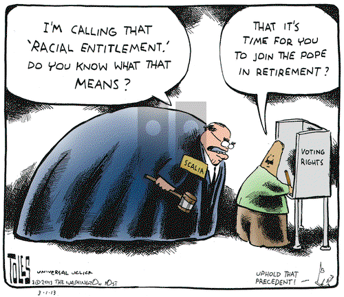 Tom Toles on Friday March 1, 2013 Comic Strip