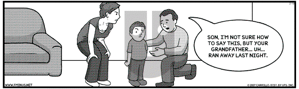 F Minus on Monday February 19, 2007 Comic Strip