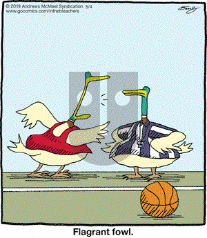 In the Bleachers on Saturday May 4, 2019 Comic Strip