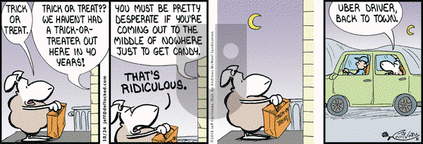 DeFlocked on Wednesday October 24, 2018 Comic Strip