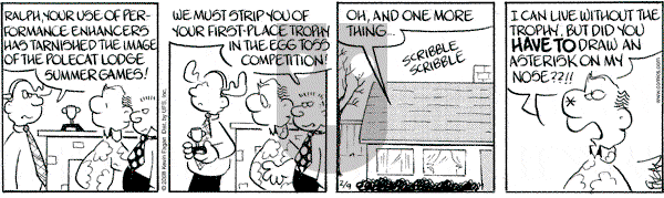 Drabble on Saturday February 9, 2008 Comic Strip
