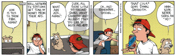 Get Fuzzy on Wednesday February 23, 2005 Comic Strip