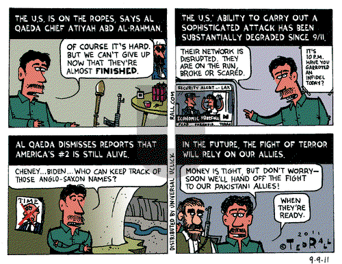 Ted Rall on Friday September 9, 2011 Comic Strip