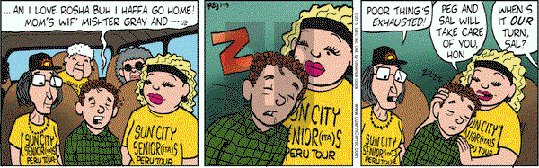 Luann on Monday January 19, 2015 Comic Strip