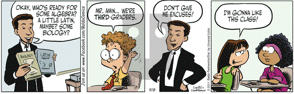 Baldo - Thursday September 8, 2011 Comic Strip