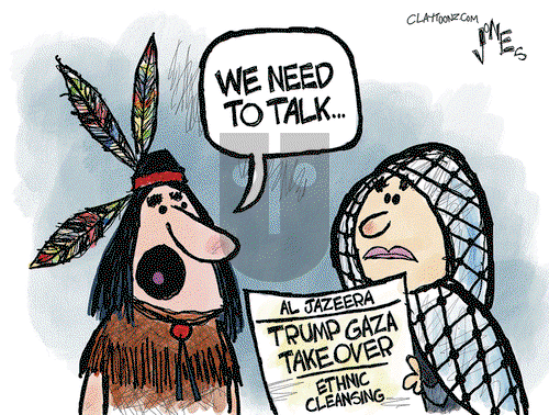 Clay Jones - Thursday February 6, 2025 Comic Strip