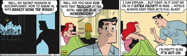 Rip Haywire on Friday September 2, 2016 Comic Strip