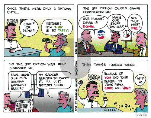 Ted Rall on Wednesday May 27, 2020 Comic Strip